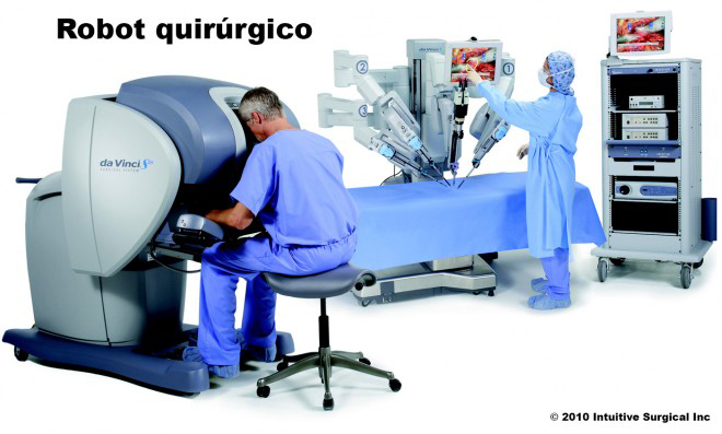 motores cc en robot quirurgico